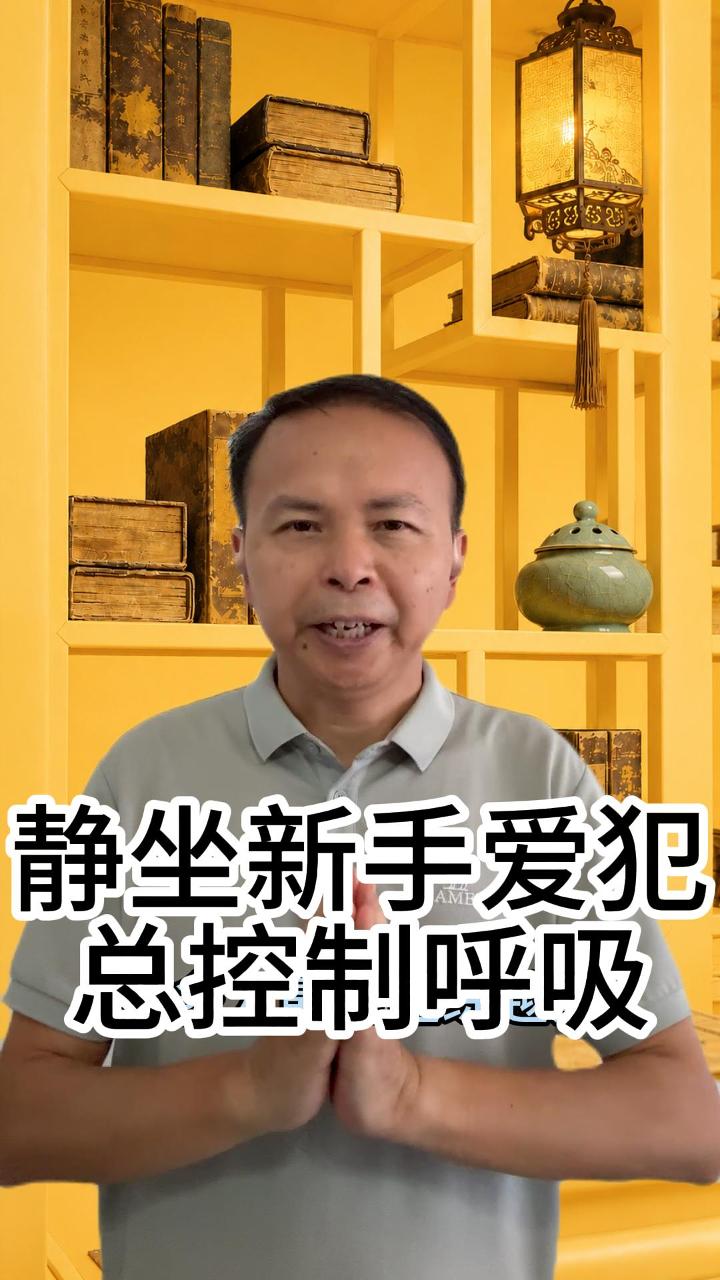 静坐新手爱犯错总控制呼吸 视频原始封面
